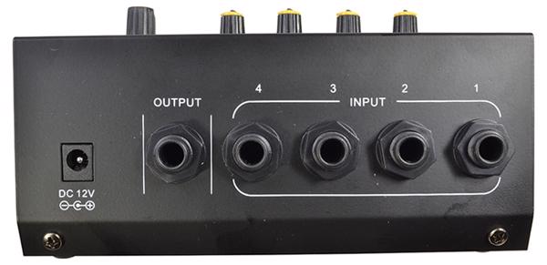4 Channel Line Mixer 